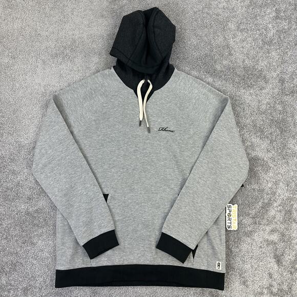 Rhone Hoodie Mens Large Heritage Midweight Relaxed Fit Pullover Sweatshirt - Picture 1 of 12